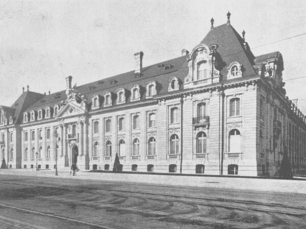 The headquarters of Arbed, built under the direction of Eustache Giorgetti as foreman in Achille’s company.